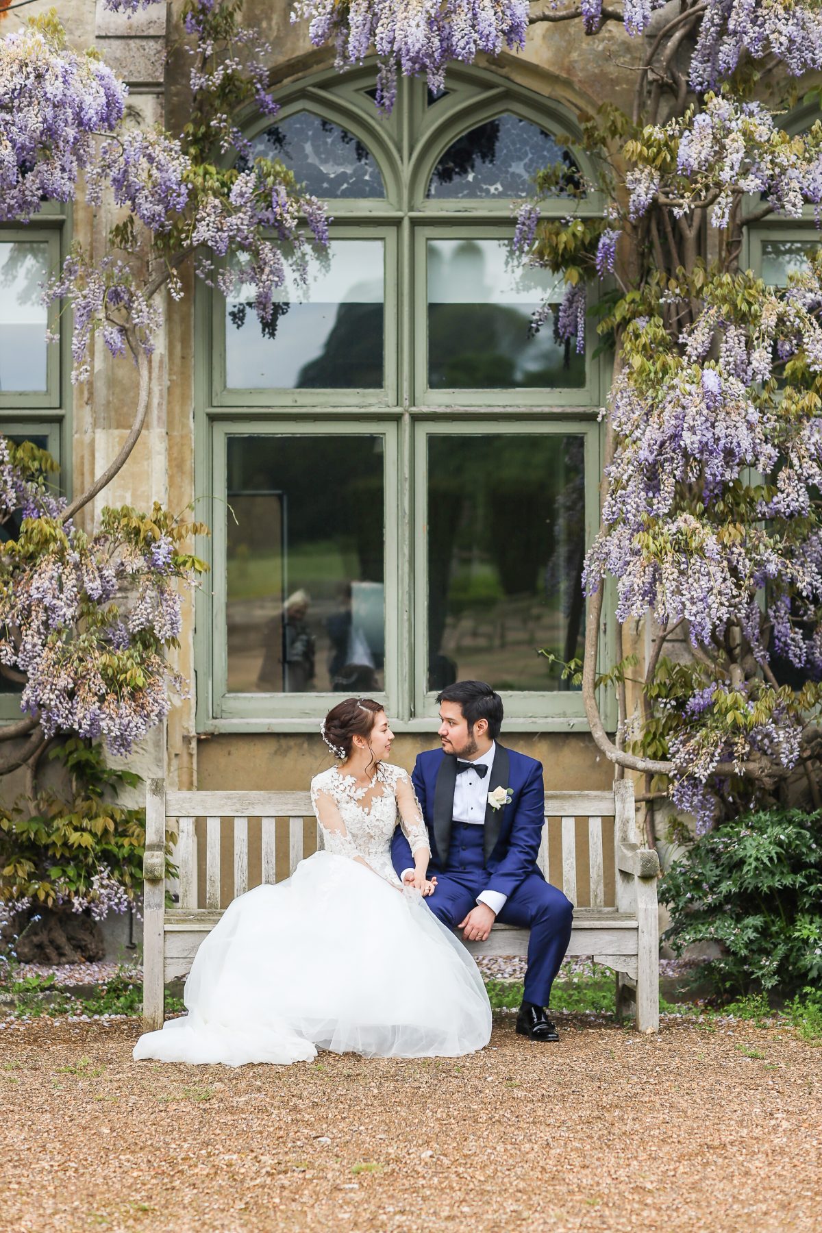 Chitose & Tom at Ashridge House