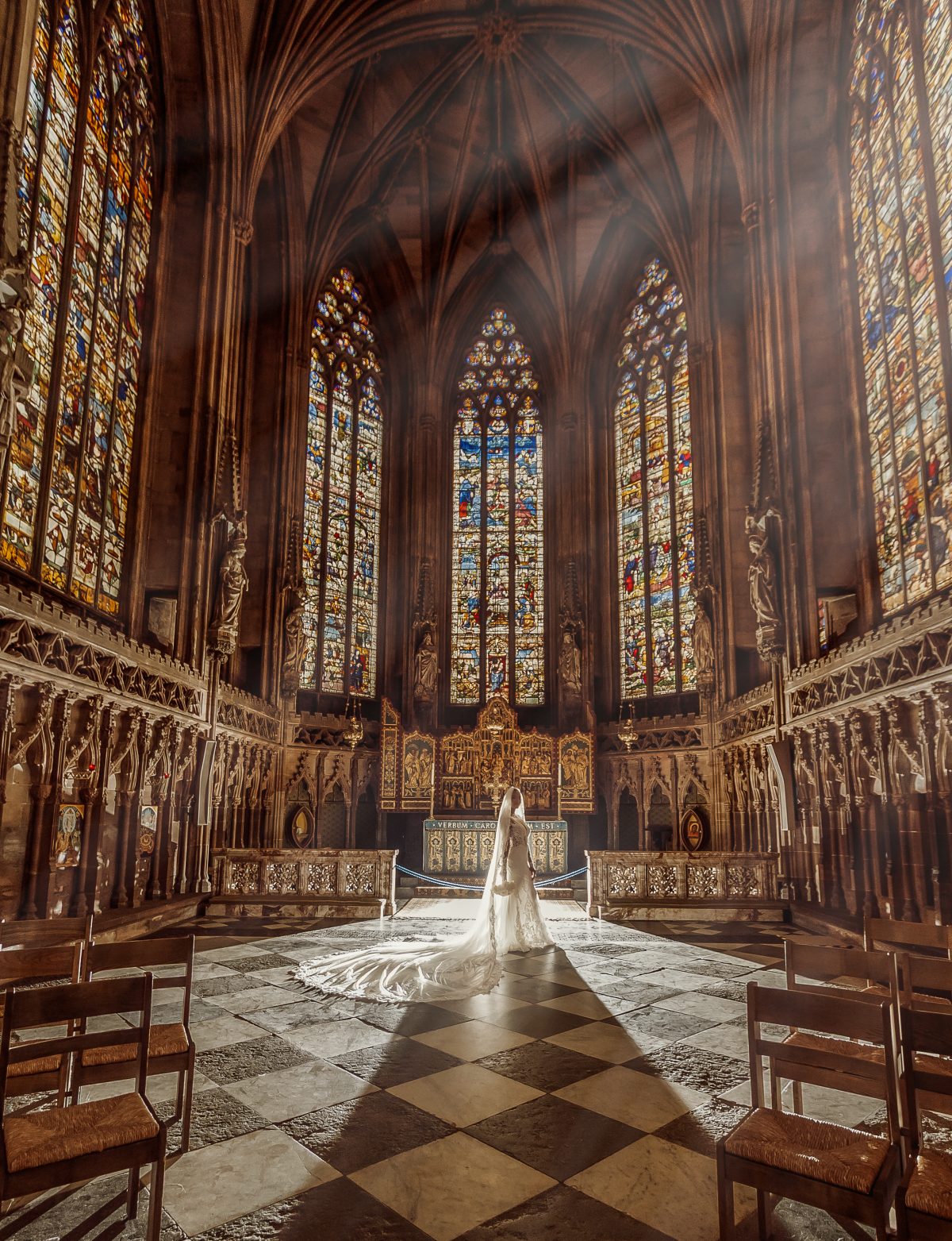 Kali & Tom at Sandon Hall