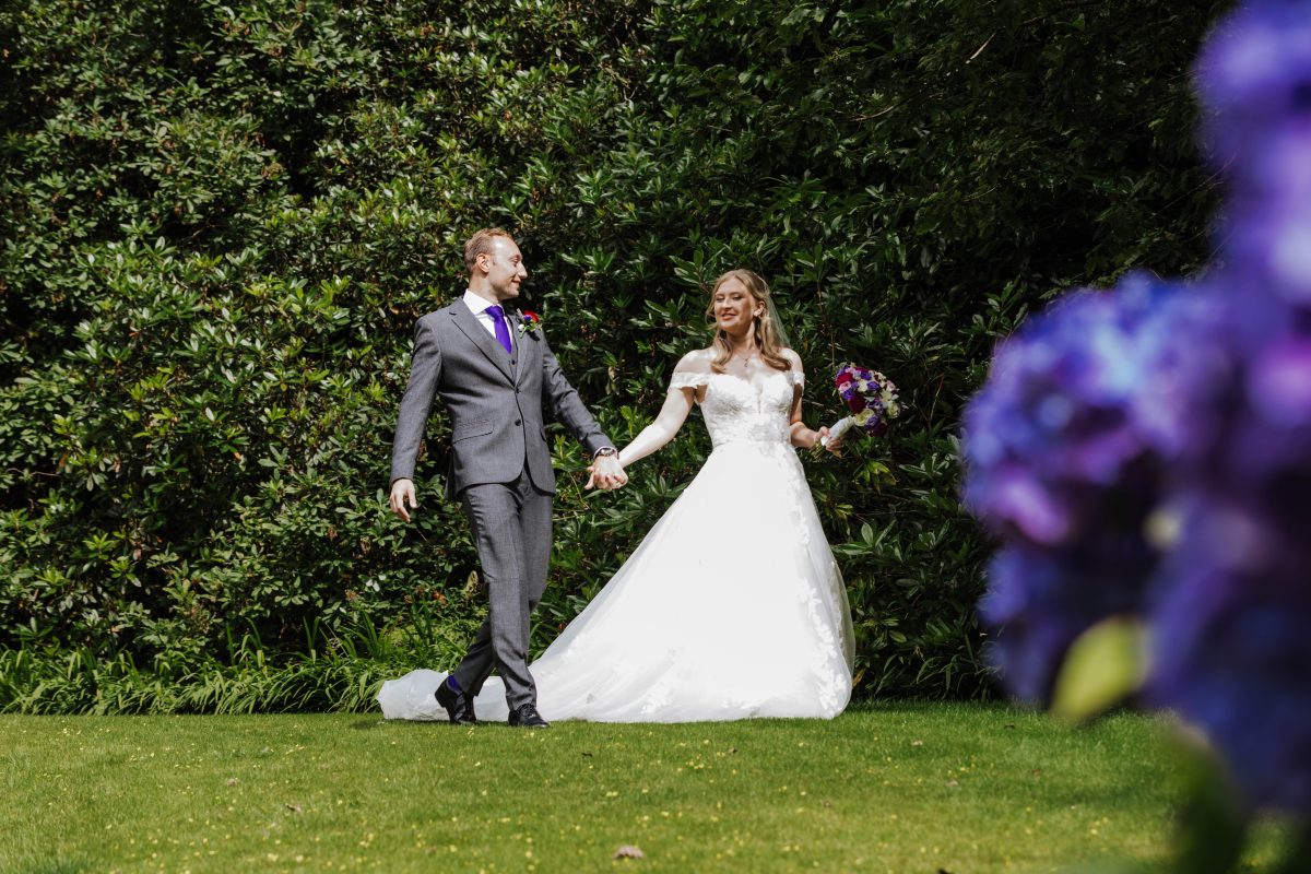 Aimee & Marlon at Merewood Country House Hotel